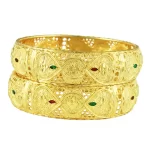 Bangle green stone